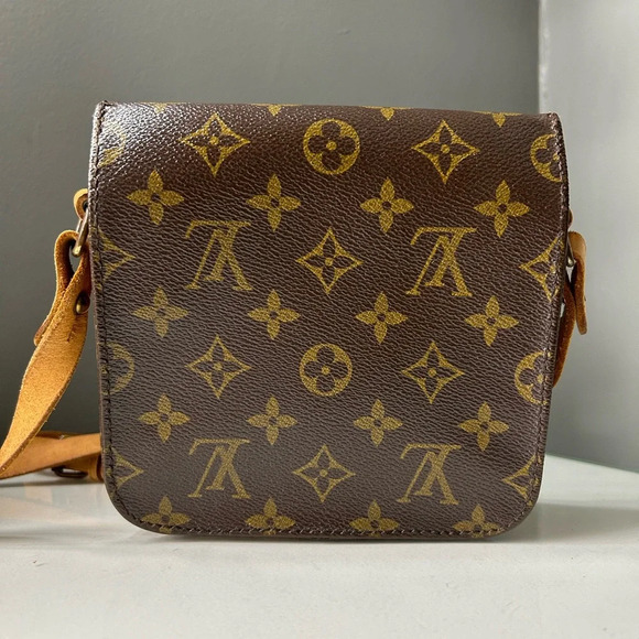 Louis Vuitton Monogram Mini Cartouchiere PM Crossbody Bag 874 SL - Picture 10 of 16